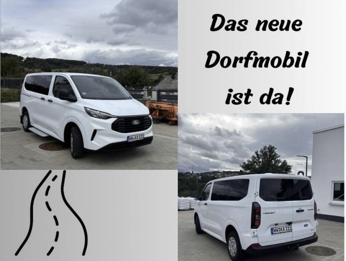 Seit dem 17.09 hat Kadenbach ein neues Dorfmobil!