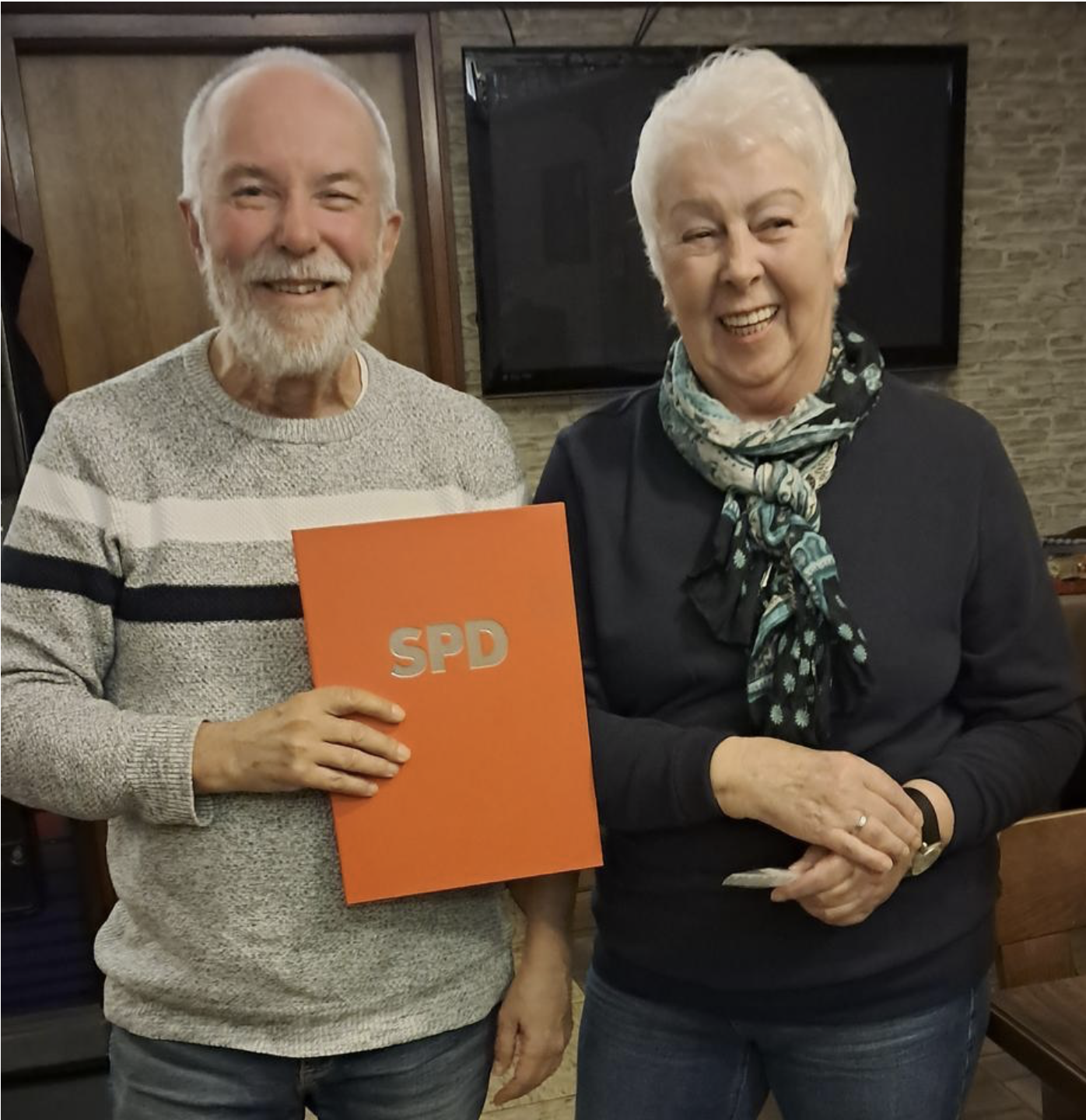 SPD-Ortsverein Arzbach: Ehrung für Rita Fetz