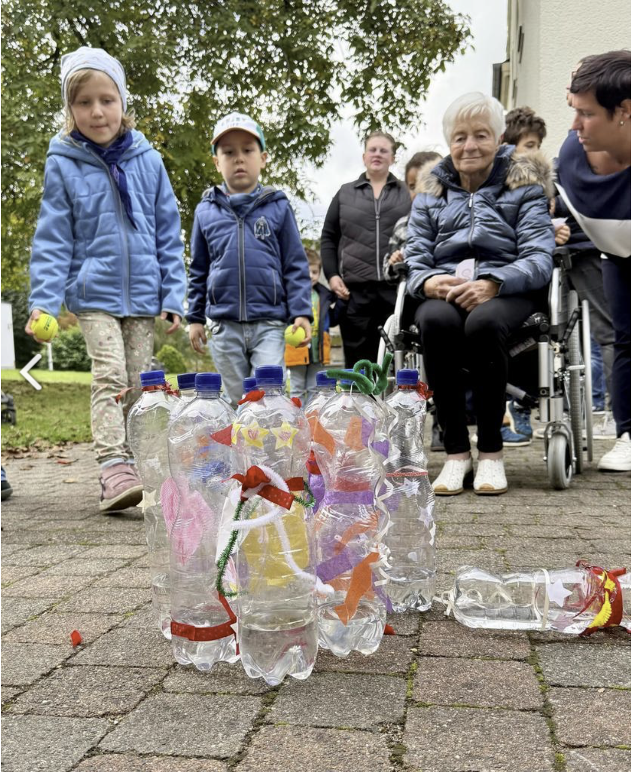 Jung und Alt feierten gemeinsam Erntedankfest