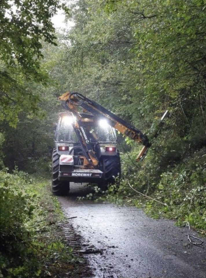 Die Wege sind wieder freigeschnitten -Kadenbach