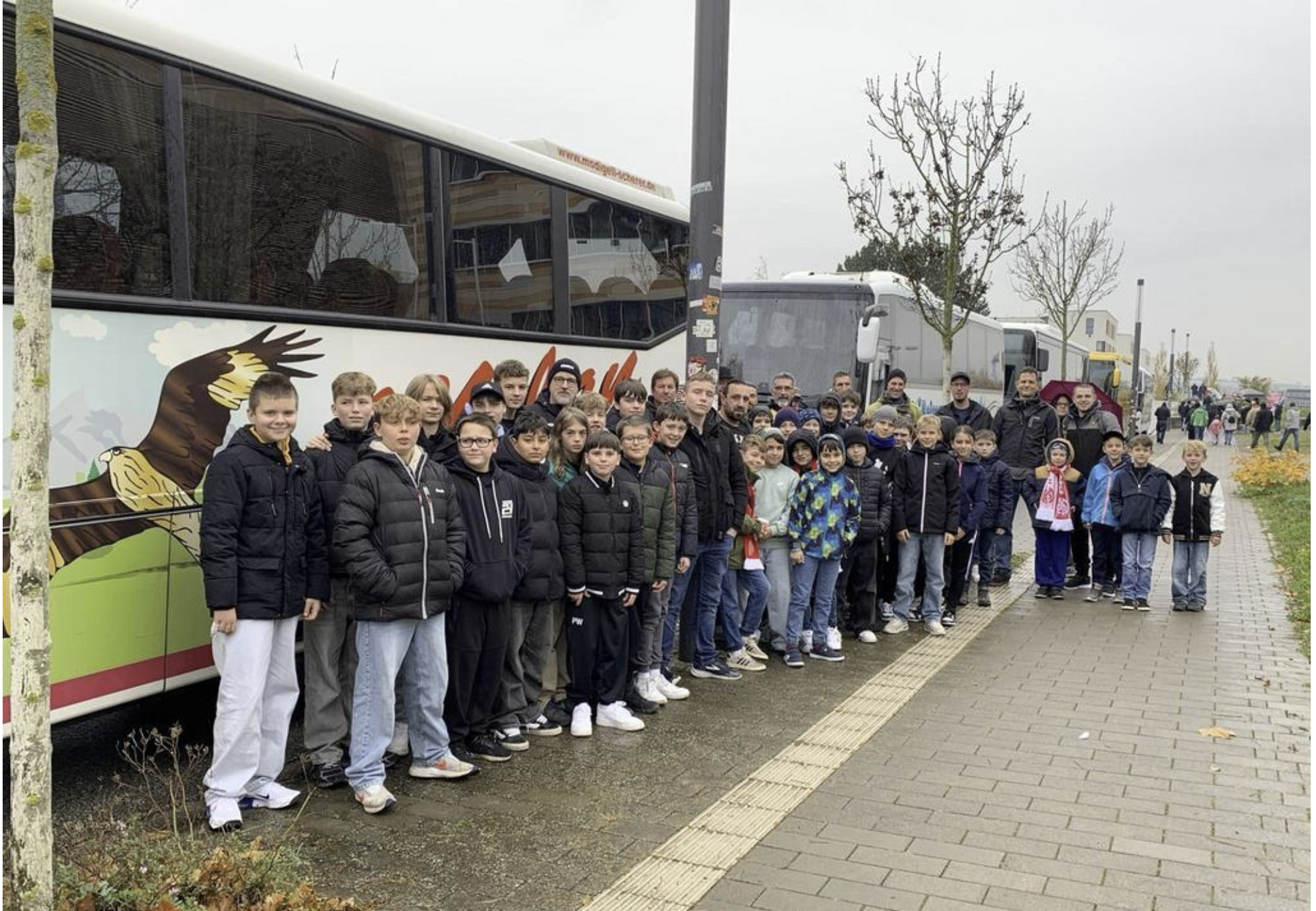 Ausflug der Fußballjugend zum Bundesligaspiel nach Mainz
